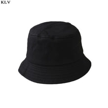 Load image into Gallery viewer, Korean Adult Kids Summer Foldable Bucket Hat Solid Color Hip Hop