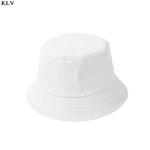 Load image into Gallery viewer, Korean Adult Kids Summer Foldable Bucket Hat Solid Color Hip Hop