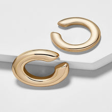 Load image into Gallery viewer, Punk Rock Gold Color Clip Earrings No Piercing Trendy