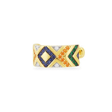 Load image into Gallery viewer, Punk Rock Gold Color Clip Earrings No Piercing Trendy