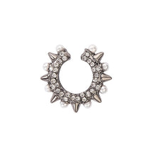 Load image into Gallery viewer, Punk Rock Gold Color Clip Earrings No Piercing Trendy