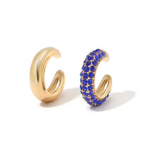 Load image into Gallery viewer, Punk Rock Gold Color Clip Earrings No Piercing Trendy