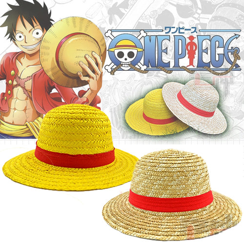One Piece Luffy Japanese Anime Cosplay Straw Hat