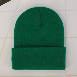 Winter Hats for Woman New Beanies Knitted Solid Cute