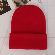 Load image into Gallery viewer, Winter Hats for Woman New Beanies Knitted Solid Cute