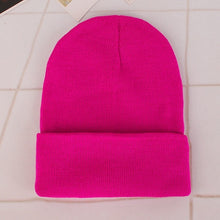 Load image into Gallery viewer, Winter Hats for Woman New Beanies Knitted Solid Cute