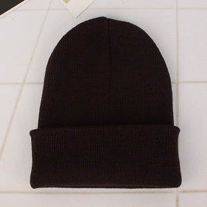 Winter Hats for Woman New Beanies Knitted Solid Cute