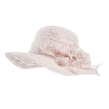 Load image into Gallery viewer, Church Hats For Women Black Sexy Floral