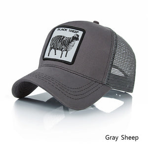 Evrfelan Fashion Animals Embroidery Baseball Caps