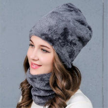 Load image into Gallery viewer, Neck warmer knitted Hat