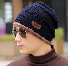 Load image into Gallery viewer, Neck warmer knitted Hat
