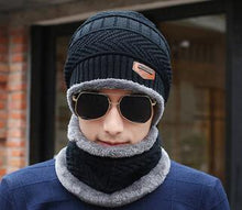 Load image into Gallery viewer, Neck warmer knitted Hat