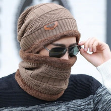 Load image into Gallery viewer, Neck warmer knitted Hat