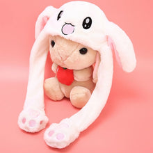 Load image into Gallery viewer, Cartoon Cuddly Moving Ear Rabbit Hat